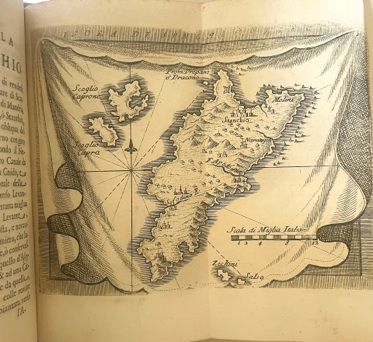Mappamondo mappa antica e marmo piccolo - Libreria L'Accademia
